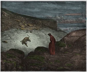 Enfer, chant 1 : La panthère au début de l